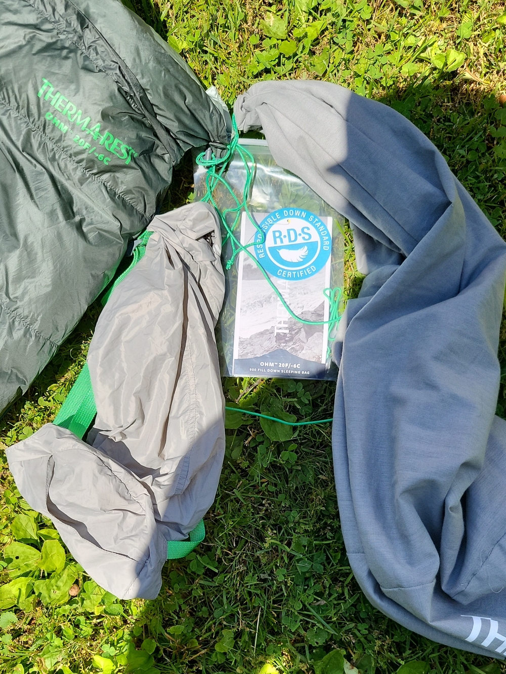 Thermarest Therm-a-rest Ohm Long 900 Fill 20 Deg. Sleeping Bag / Quilt / Blanket - Picture 4 of 16
